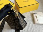 Fendi Vintage Monogram Bag Handheld/Crossbody Wide Shoulder Strap - Image 3