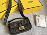 Fendi Vintage Monogram Bag Handheld/Crossbody Wide Shoulder Strap - Image 8