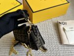 Fendi Baguette Shoulder/Crossbody Bag Effortlessly Street-Chic Compact And Adorable - Image 3