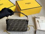 Fendi Baguette Shoulder/Crossbody Bag Effortlessly Street-Chic Compact And Adorable - Image 4