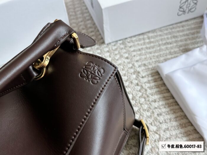Loewe Puzzle Geometric Bag 2025 New Release Premium-Quality Cowhide Leather - Image 2