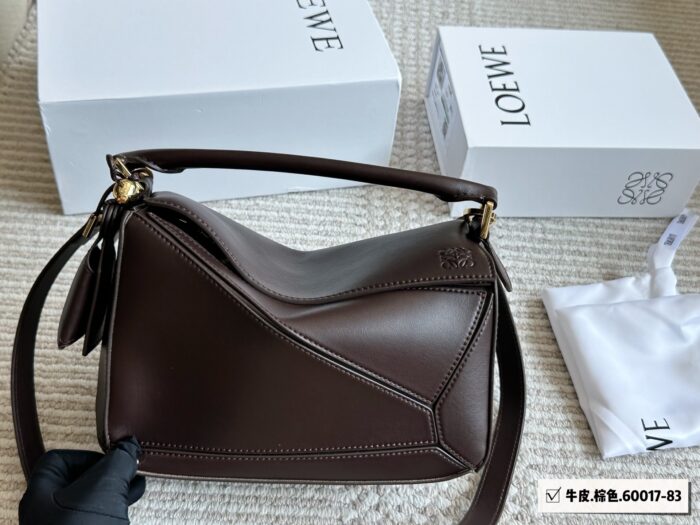 Loewe Puzzle Geometric Bag 2025 New Release Premium-Quality Cowhide Leather - Image 8