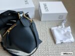 Loewe Puzzle Edge Glacier Blue Calfskin Geometric Bag Luxurious Texture - Image 2