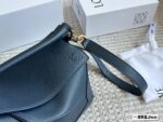 Loewe Puzzle Edge Glacier Blue Calfskin Geometric Bag Luxurious Texture - Image 3