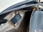 Loewe Puzzle Edge Glacier Blue Calfskin Geometric Bag Luxurious Texture - Image 9