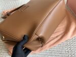 Miu Miu Bowling Bag Calfskin Leather With Satin Lining Handheld Or Crossbody Bag - Image 5