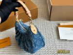 Louis Vuitton Denim Underarm Bag - Image 3