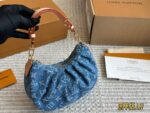 Louis Vuitton Denim Underarm Bag - Image 7