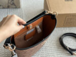 Coach New Classic Logo Bucket Bag Structured Silhouette Underarm Or Crossbody Carry Commuter Essential - Image 8