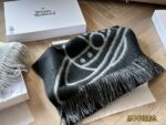 Vivienne Westwood New Wool Scarf Planetary Pattern Minimalist And Sophisticated Soft Against The Skin Generous Dimensions
