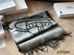 Vivienne Westwood New Wool Scarf Planetary Pattern Minimalist And Sophisticated Soft Against The Skin Generous Dimensions - Image 5