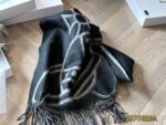 Vivienne Westwood New Wool Scarf Planetary Pattern Minimalist And Sophisticated Soft Against The Skin Generous Dimensions - Image 8