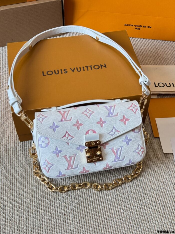 Louis Vuitton Pochette Metis East West Mini Monogram Messenger Bag | Handheld, Shoulder, Crossbody | Gold-Tone Hardware | Adjustable Shoulder Strap | Zip Closure | Gift Box Included - Image 2