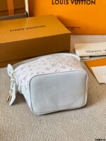 Louis Vuitton All In Bb Limited Edition Pink-Purple Monogram Calfskin Foldable Handbag - Image 8