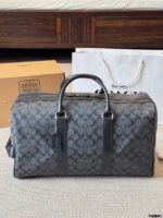 Coach Men'S Travel Bag - Signature C Monogram Pvc Scratch-Resistant Durability - Image 2