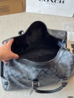 Coach Men'S Travel Bag - Signature C Monogram Pvc Scratch-Resistant Durability - Image 9