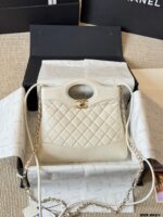 Chanel 24A 31 Bag Horizontal Version Replica Oil-Waxed Leather - Image 10