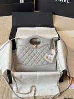 Chanel 24A 31 Bag Horizontal Version Replica Oil-Waxed Leather - Image 11