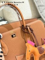 Hermès Birkin 30 Desordre Double-Sided Multi-Leather Asymmetric Practical Tote Bag - Image 6