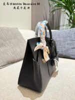 Hermès Birkin 30 Desordre Black Gold Double-Sided Pockets Three Distinct Leathers Asymmetrical Design - Image 3