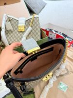Gucci Padlock Series Medium Backpack 2024 New Arrival Lightweight, Sleek, Structured Professional Commuter Bag - Image 9
