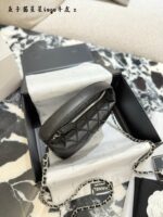 Chanel 25B Star Lunchbox Bag In Silver Buckle Caviar Calfskin - Image 8