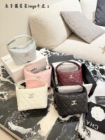 Chanel 25B Star Lunchbox Bag In Silver Buckle Caviar Calfskin - Image 10