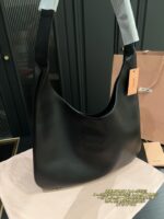 Miu Miu Hobo Tote Bag Somi'S Celebrity-Favourite Runway New Arrival Cool-Edged Spacious Shoulder Bag - Image 7