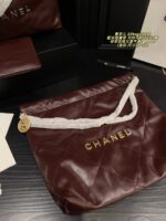 Chanel 22 Bag (Trash Bag) With Adjustable Straps For Hand-Carrying, Crossbody Or Shoulder Wear. Versatile And Elegant. - Image 7