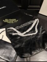 Chanel 22 Bag Garbage Bag With Long/Short Shoulder Straps - Carry, Sling, Or Backpack - Versatile And Elegant - Image 8
