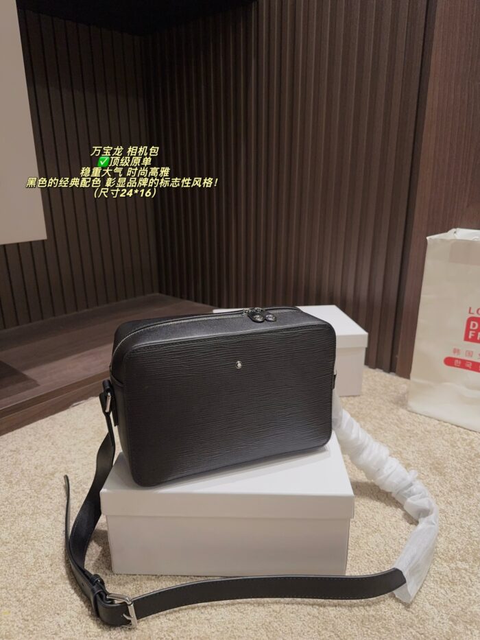 Montblanc Men'S Camera Bag Classic Colourway Generous Capacity Stylish Individuality - Image 1