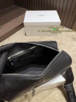 Montblanc Men'S Leather Cylinder Bag Generous Capacity For Daily Commuting And Work Use - Image 9
