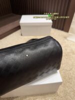 Montblanc Men'S Cylinder Bag Cowhide Leather, Spacious Capacity Daily Commuting And Work Bag - Image 9