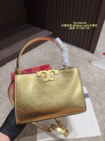Tory Burch Eleanor Mini Handbag In Gold - Image 2