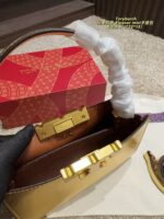 Tory Burch Eleanor Mini Handbag In Gold - Image 8