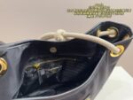 Prada Recycled Nylon Drawstring Tote Maritime-Inspired Sliding Braided Handles Enamelled Logo Spacious, Lightweight And Practical - Image 9