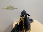Prada Nylon Crescent Underarm Bag Adjustable Shoulder Strap For Versatile Carrying Structured Silhouette With Ample Capacity - Image 4