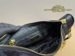 Prada Nylon Crescent Underarm Bag Adjustable Shoulder Strap For Versatile Carrying Structured Silhouette With Ample Capacity - Image 6