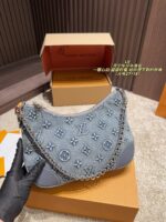 Louis Vuitton Denim Horn Bag Stylish And Stunning - Image 3