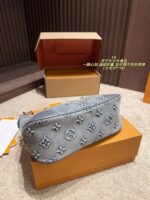 Louis Vuitton Denim Horn Bag Stylish And Stunning - Image 8