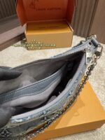 Louis Vuitton Denim Horn Bag Stylish And Stunning - Image 9