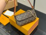 Louis Vuitton Ivy Woc Double Chain Mahjong Bag Crossbody, Shoulder Or Handheld Carry Internal Card Slots - Image 2