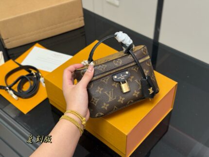 Louis Vuitton Nice Vanity Case Original Hardware Complete With Original Shoulder Straps (One Wide, One Narrow)