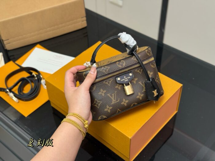 Louis Vuitton Nice Vanity Case Original Hardware Complete With Original Shoulder Straps (One Wide, One Narrow) - Image 1