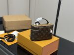 Louis Vuitton Nice Vanity Case Original Hardware Complete With Original Shoulder Straps (One Wide, One Narrow) - Image 7