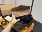 Louis Vuitton Classic Monogram Messenger Bag Upgraded Steel Hardware Premium Quality - Image 4