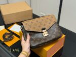 Louis Vuitton Classic Monogram Messenger Bag Upgraded Steel Hardware Premium Quality - Image 5