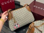 Gucci Emblem Series Tote Bag Lightweight And Practical Classic Gg Print - Image 5