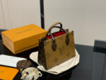 Louis Vuitton On The Go Jungle Tote Bag Hidden Shoulder Strap For Single-Shoulder Or Hand-Carry Use - Image 7