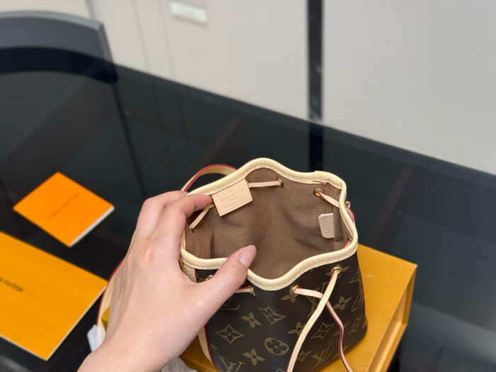 Louis Vuitton New Nano Monogram Bucket Bag - Image 3